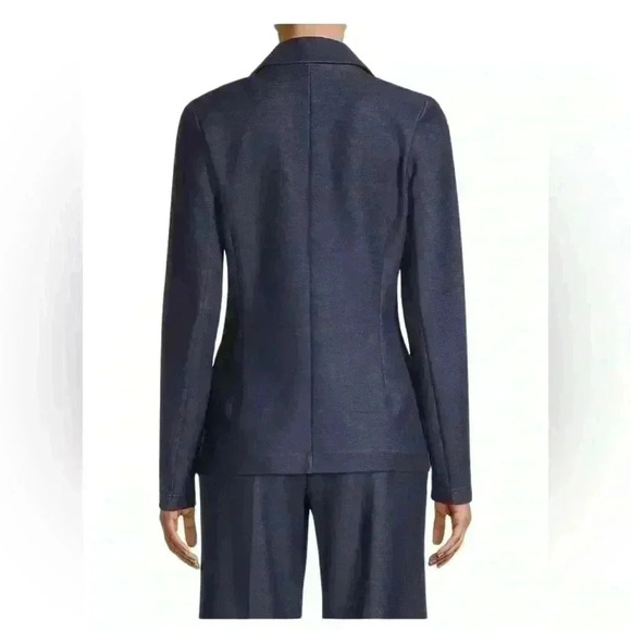 NWT Capsule 121 Denim Blue 'The Bellatrix' Jacket Basic Blazer Career Size XL - Picture 4 of 10
